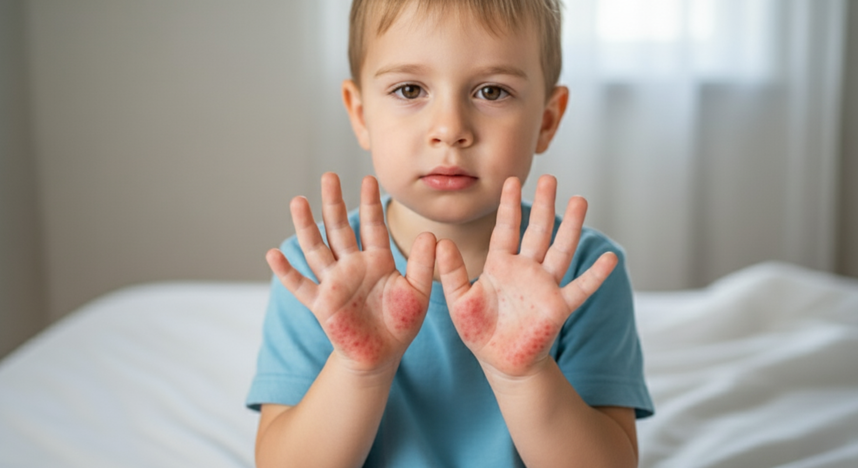 Wat is hand-mond-voetziekte bij kinderen en hoe verzorg je het?
